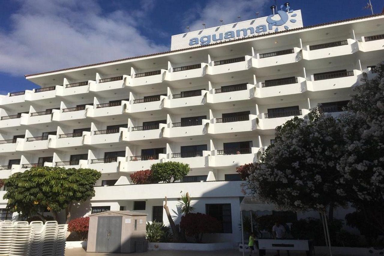 Aguamar Apartamentos, Los Cristianos Downtown المظهر الخارجي الصورة