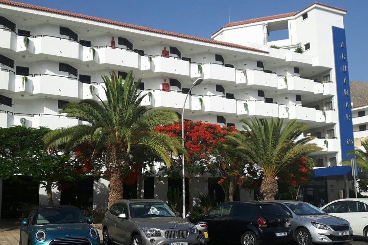 Aguamar Apartamentos, Los Cristianos Downtown المظهر الخارجي الصورة