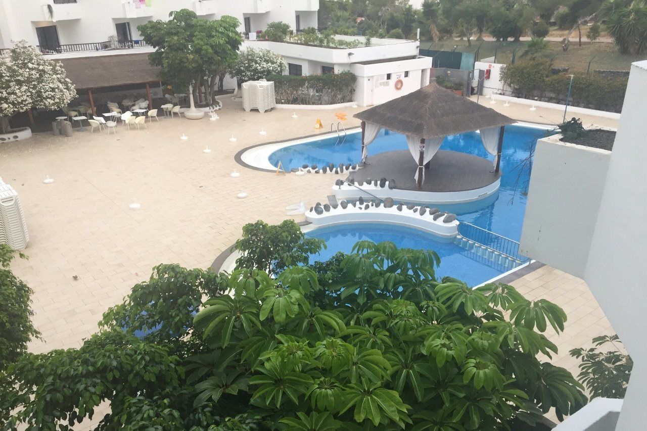 Aguamar Apartamentos, Los Cristianos Downtown المظهر الخارجي الصورة