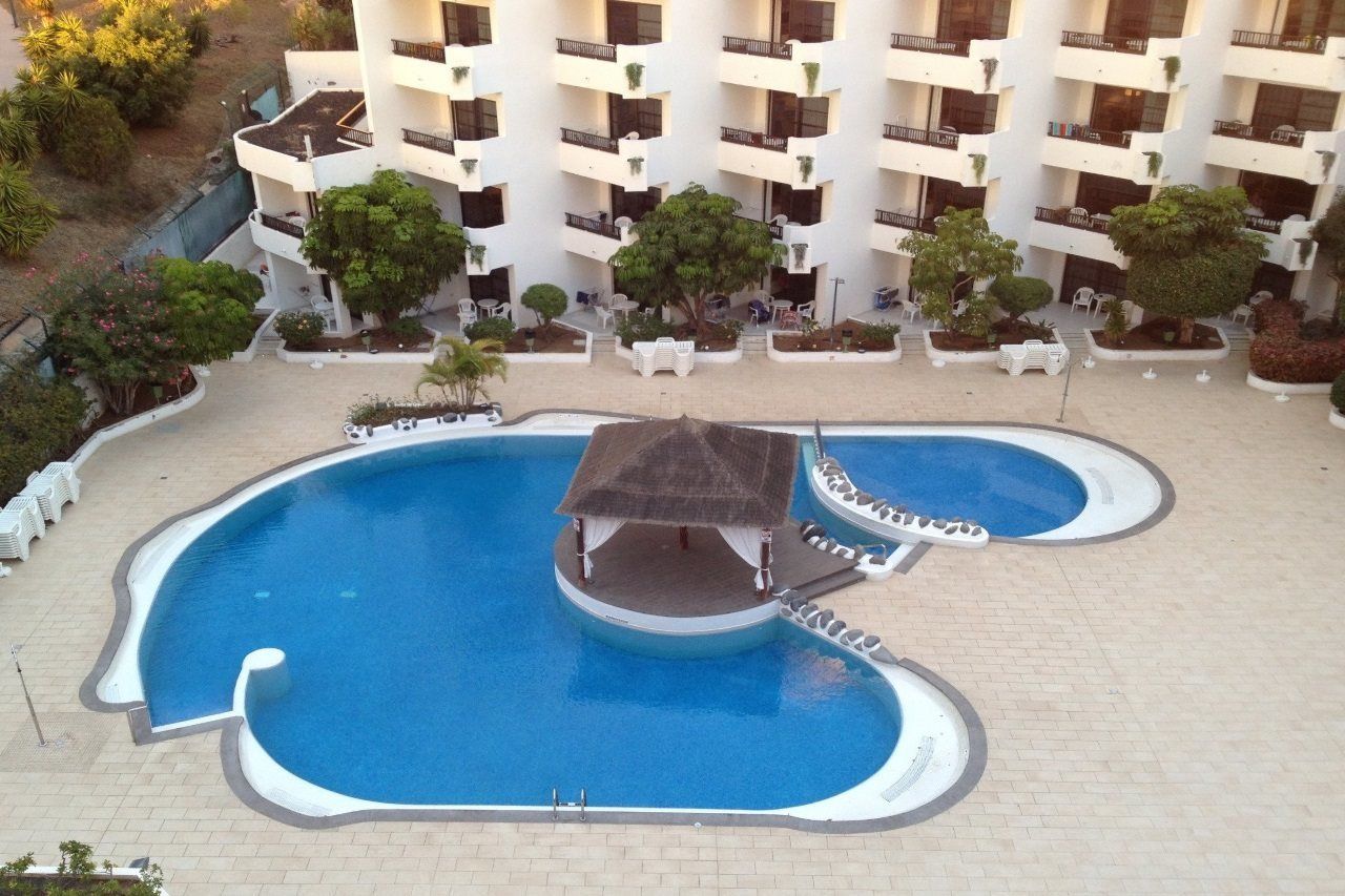 Aguamar Apartamentos, Los Cristianos Downtown المظهر الخارجي الصورة