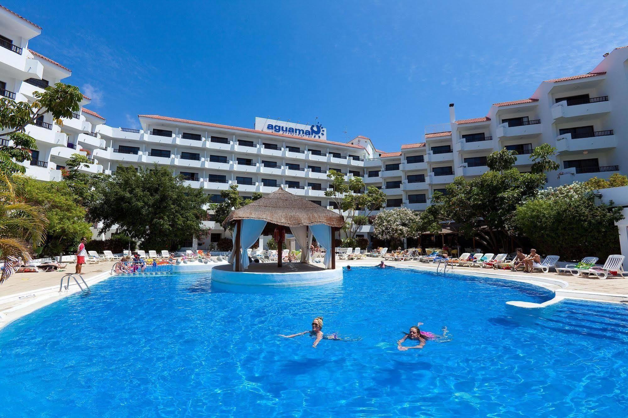 Aguamar Apartamentos, Los Cristianos Downtown المظهر الخارجي الصورة